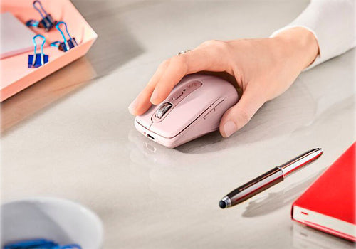 Logitech MX Anywhere 3 Bluetooth Wireless Mouse - Rose