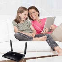 TP-Link Archer AC750 Wireless Dual Band 4G LTE Router with Built-in 4G LTE Modem