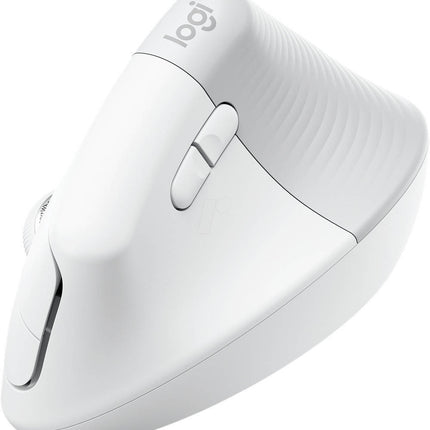 Logitech Lift Bluetooth Vertical Ergonomic Wireless Mouse - Off White