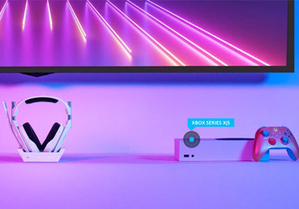 Logitech Astro A50 X LIGHTSPEED Wireless Gaming Headset + Base Station, PRO-G GRAPHENE, PLAYSYNC Across Xbox Series X|S + PS5 + PC/mac, Bluetooth, HDMI 2.1 Passthru - White