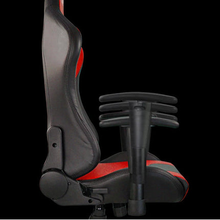 Dragon War GC-004 Ergonomic Racing Chair, 2D Armrest Red/Black