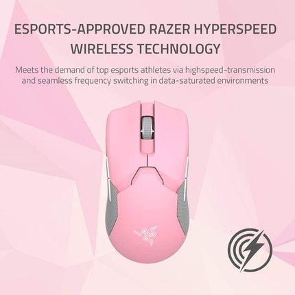 Razer Viper Ultimate Lightest Wireless Gaming Mouse & RGB Charging Dock  - Mercury