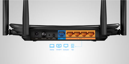 TP-Link Arched C6 AC1200 Wireless MU-MIMO Gigabit Router