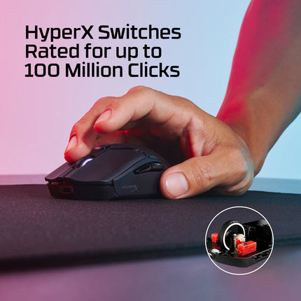 HyperX Pulsefire Haste 2 Mini Wireless Gaming Mouse - Black