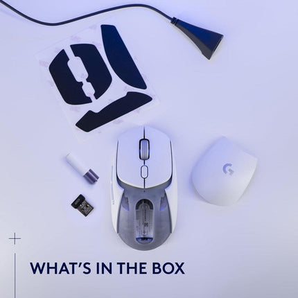 Logitech G309 LightSpeed Wireless Gaming Mouse - White