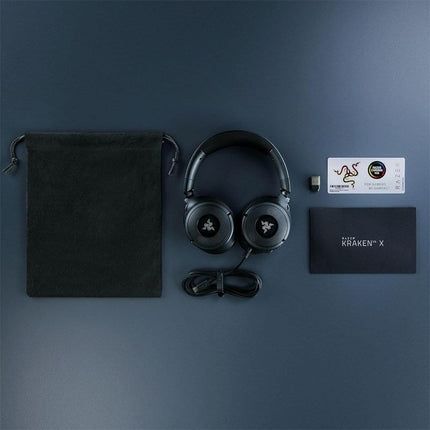Razer Kraken V4 X Wired USB-C Gaming Headset for PC, PS5, Switch, Mobile - Black