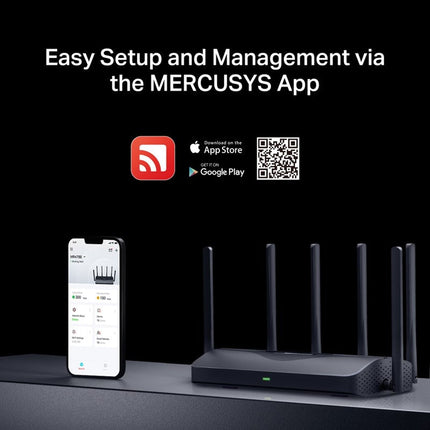 Mercusys BE9300 Dual Band Wi-Fi 7 Router