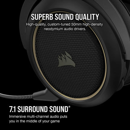 Corsair HS70 PRO Wireless Gaming Headset - Cream