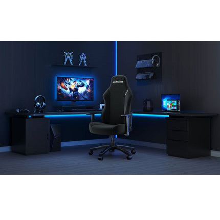 Andaseat Luna Series Gaming Chair Large - Black Fabric