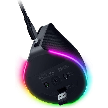 Razer Pro Click V2 Vertical Right-handed Vertical Ergonomic Wireless Mouse - Black