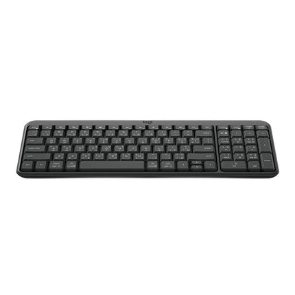 Logitech K250 Wireless/Bluetooth Keyboard, English/Arabic - Graphite