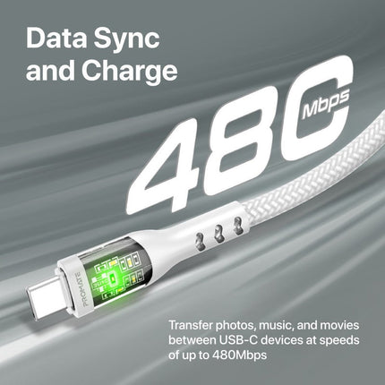 Promate TransLine CC 60W PD USB-C Cable