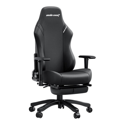 Andaseat Luna Pro with Footrest, Large Gaming Chair, PVC Leather