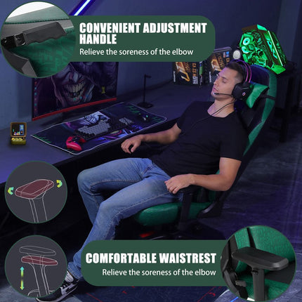 GAMEON Licensed Gaming Chair With Adjustable 4D Armrest & Metal Base - Joker