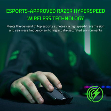 Razer Viper Ultimate Lightest Wireless Gaming Mouse & RGB Charging Dock  - Mercury