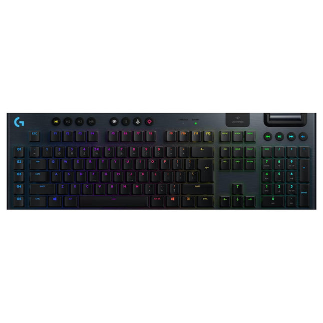 Logitech G915 LIGHTSPEED Wireless RGB Mechanical Gaming Keyboard - Clicky