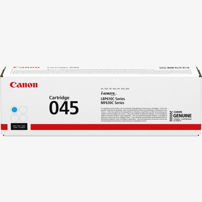 Canon 045C Cyan Toner Cartridge | High-Yield Printing