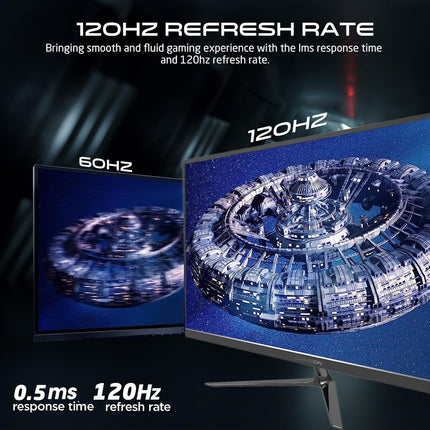 GAMEON GOES22FHD120IPS 22" FHD, 120Hz, MPRT 0.5ms, HDMI 2.1, Fast IPS Gaming Monitor (Support PS5) - Black