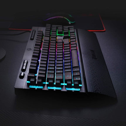 Redragon K512 Shiva RGB Backlit Membrane Wired Gaming Keyboard with Multimedia Keys - (English Layout)