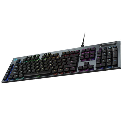 Logitech G915 X Wired Low Profile Mechanical Gaming Keyboard (Tactile Switch) - Black (US Layout)