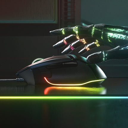 Razer Basilisk V3 35K Fully Customizable Ergonomic Wired RGB Gaming Mouse - Black