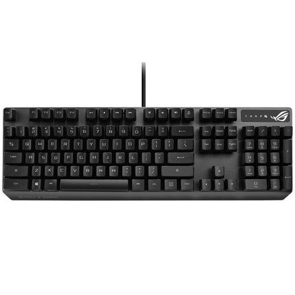 Asus ROG Strix Scope RX Wired RGB Optical Mechanical Gaming Keyboard (ROG RX RED Switches) - Black (Arabic Layout)