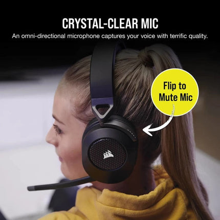 Corsair HS65 Wireless/ Bluetooth, 7.1 Surround Gaming Headset for PC