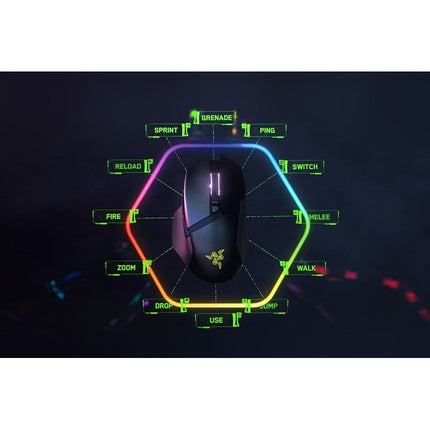 Razer Basilisk V3 Pro 35K Fully Customizable Wireless Ergonomic RGB Gaming Mouse