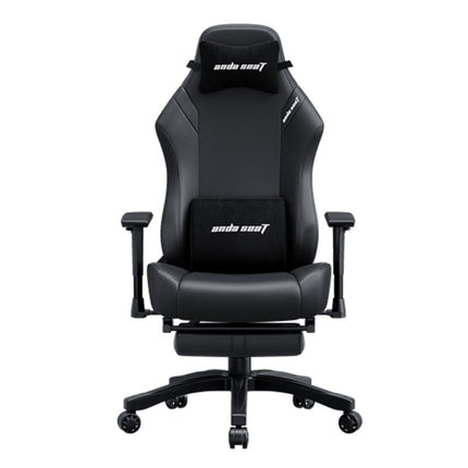Andaseat Luna Pro with Footrest, Large Gaming Chair, PVC Leather