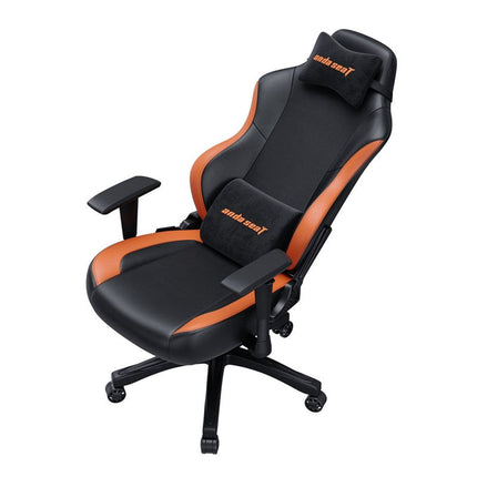 Andaseat Luna Series Gaming Chair Large - Black/Orange