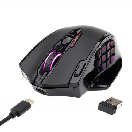 Redragon Impact Elite M913 RGB Wireless/Wired Gaming Mouse - Black