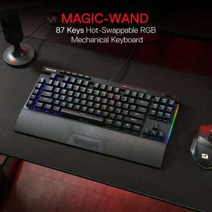 Redragon K587 RGB MAGIC-WAND PRO Mechanical Gaming Keyboard