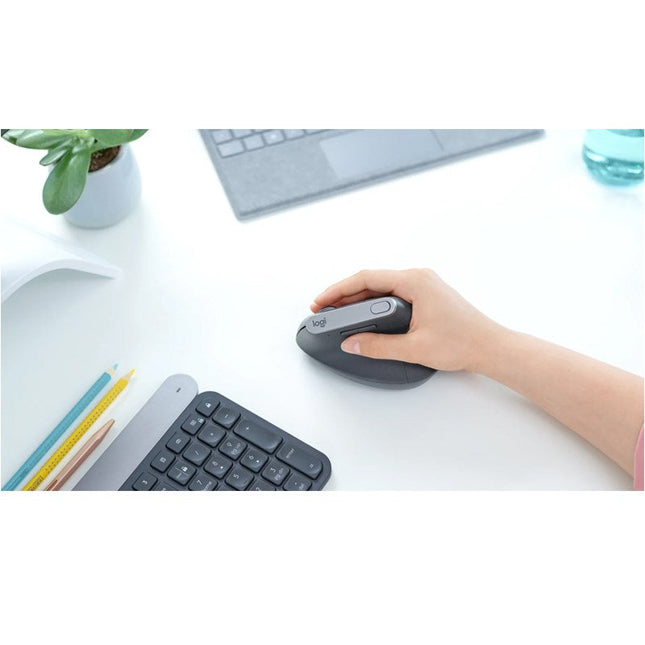 Logitech MX Vertical Advanced Ergonomic Bluetooth Wireless Mouse - Graphite