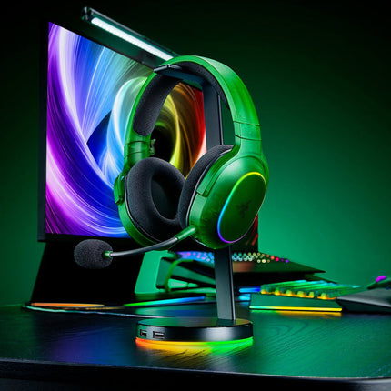 Razer Barracuda X Chroma Wireless Multi-Platform Gaming Headset for PC, Mac, PS4/PS5, Switch, Steam Deck and Mobile - Phantom Green Edition