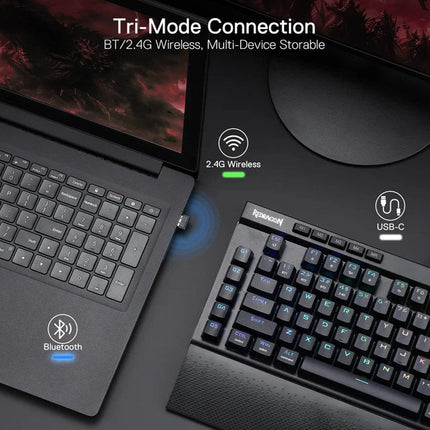 Redragon K587 RGB MAGIC-WAND PRO Mechanical Gaming Keyboard