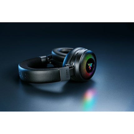 Razer Kraken V4 Pro Wireless Gaming Headset with OLED Control Hub for PC, PS5, Switch, Mobile - Black