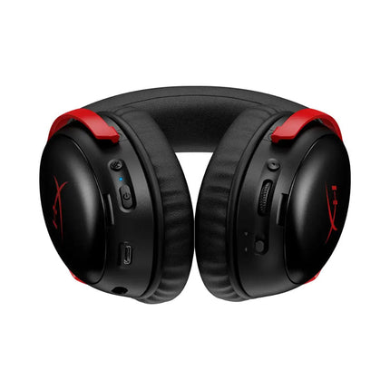 HyperX Cloud III S Wireless / Bluetooth Gaming Headset for PC, Mac, PS4/PS5, Mobile, Switch - Black/Red