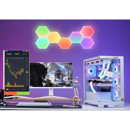 GAMEON GOA24FHD360IPS Artic Pro Series 24" FHD, 360Hz, 0.5ms, HDMI 2.1, Fast IPS Gaming Monitor (Support PS5)
