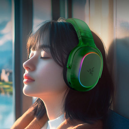 Razer Barracuda X Chroma Wireless Multi-Platform Gaming Headset for PC, Mac, PS4/PS5, Switch, Steam Deck and Mobile - Phantom Green Edition