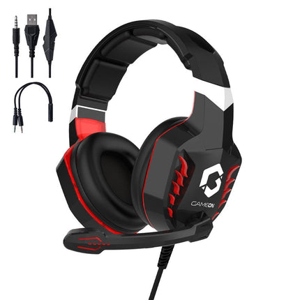 GAMEON GOK901 Nightfall LED Gaming Headset - Black
