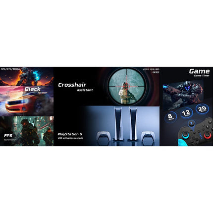 GAMEON GOA24FHD190IPS Artic Pro Series 24" FHD, 190 Hz, MPRT 0.5 ms, Fast IPS Gaming Monitor (Support PS5) - White