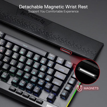 Redragon K587 RGB MAGIC-WAND PRO Mechanical Gaming Keyboard