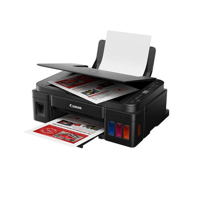 Canon PIXMA G3410 A Compact Wi-Fi Printer, Refillable All-in-One with High Yield Inks for Low-Cost Home or Business Printing from Smart Devices and Cloud