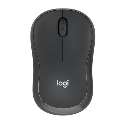 Logitech M240 Silent Bluetooth Mouse, Smooth Optical Tracking Sensor, Line-By-Line Scrolling, Bluetooth Connectivity, Silent Touch Technology - Graphite