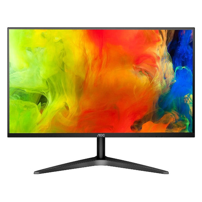 AOC 24B1H Gaming Monitor, Low Blue Light, 3-Sided Frameless, Flicker Free - Black