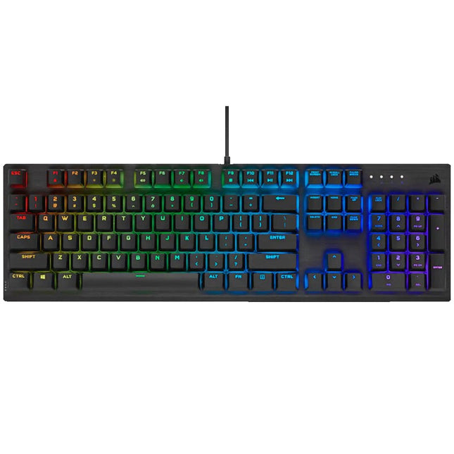 Corsair K60 PRO Wired RGB Mechanical Gaming Keyboard - Black