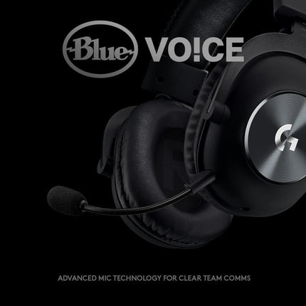 Logitech PRO X Gaming Headset With Blue Voice - Black