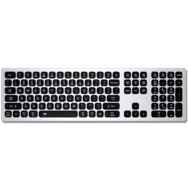 AIGO V800 Wired RGB Keyboard For Mac & Windows - Silver