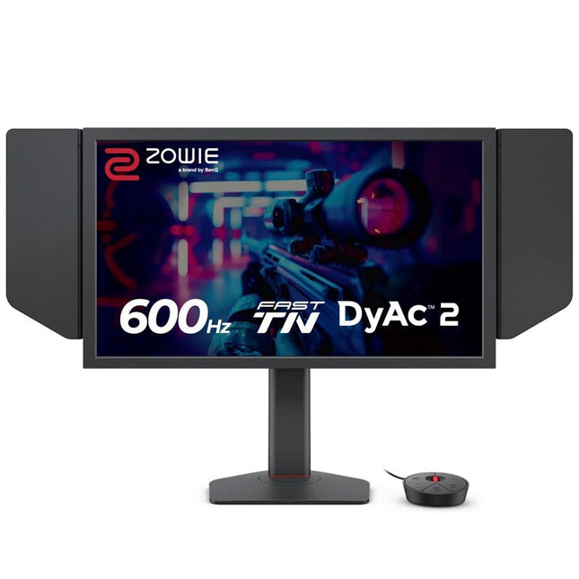 BenQ ZOWIE XL2586X+ 24" FHD Fast TN, 600Hz HDMI 2.1 DyAc 2 Esports Gaming Monitor - Black