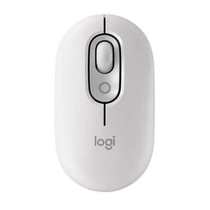 Logitech POP Mouse with Emoji - Off White